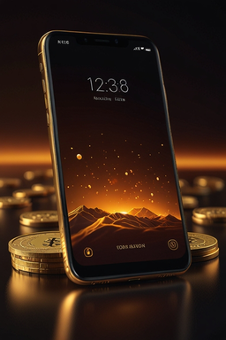 Smartphone mit Casino-App